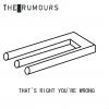 The Rumours -CD- THAT`S RIGHT YOU`RE WRONG